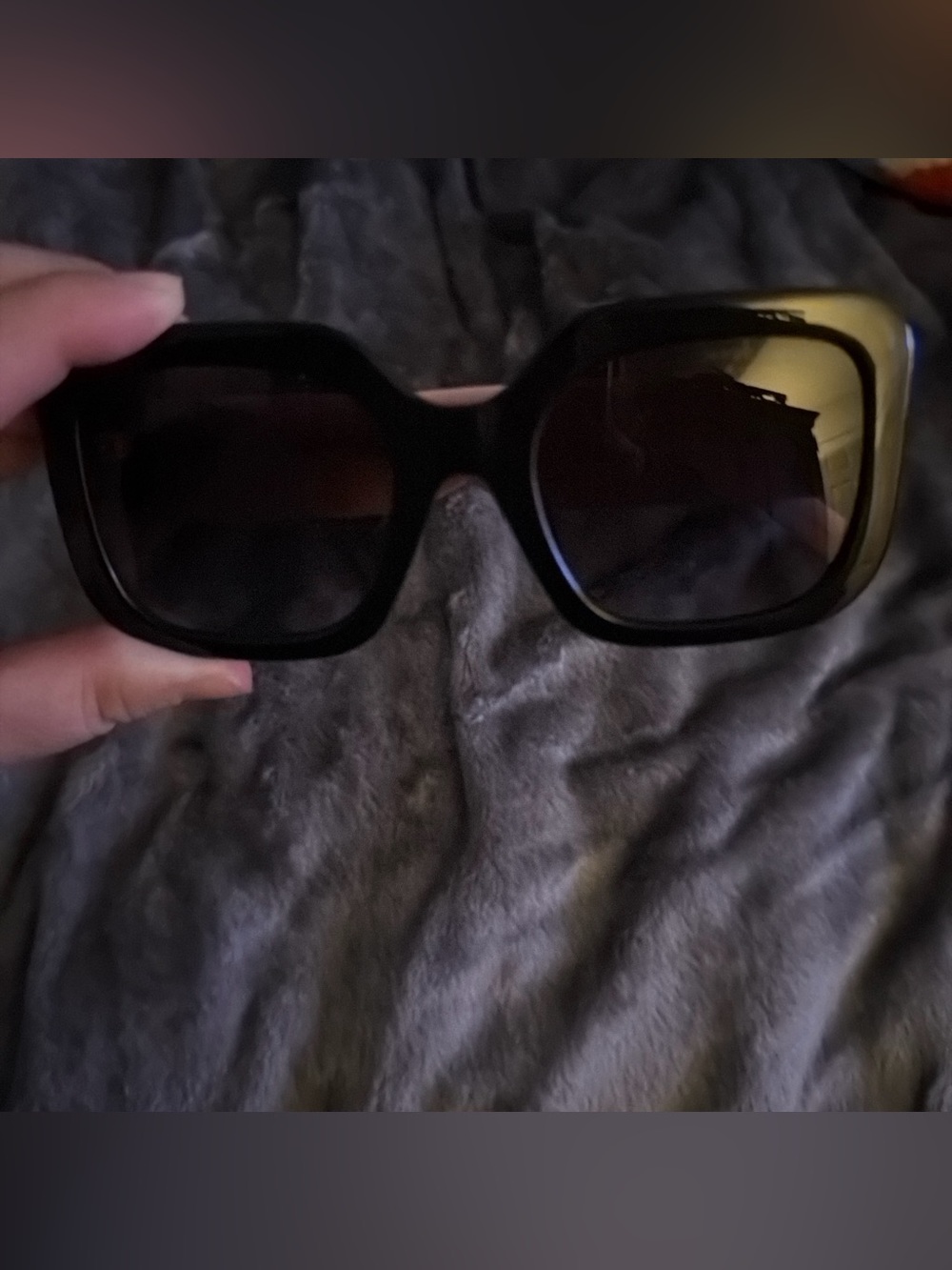 Marc Jacobs Oversized Black Square Women’s Sunglasses